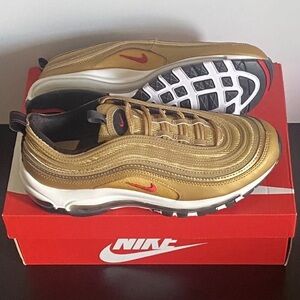 Brand New Nike Air Max 97 Gold OG Grade SchoolKids 6.5y